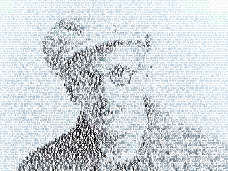 James Joyce Textorized